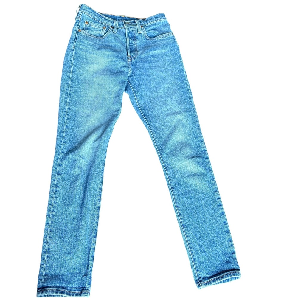 ♾️Levi's Premium 501 Skinny Jeans Women's W26 L30 Vintage Style Button-Fly♾️